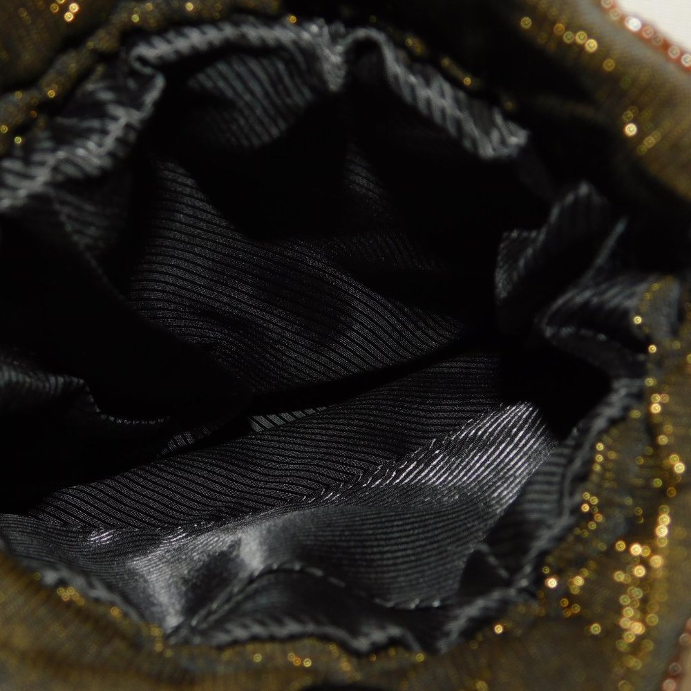 Beaded Vintage? Drawstring Handbag Crossbody Gorgeous Design - Picture 11 of 13